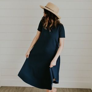 ROOLEE MOM Textured Easy Dress